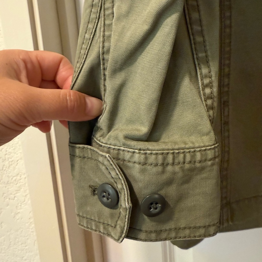 Madewell Olive Green Women's Utility Jacket Size XS - Picture 8 of 9